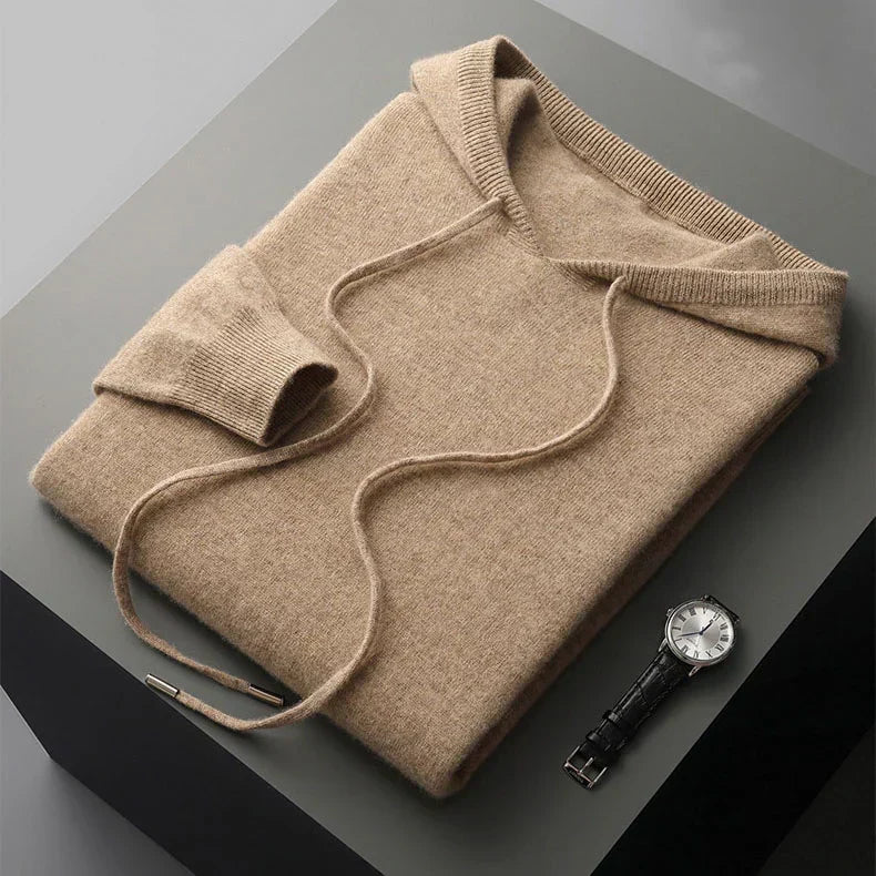 SWEAT À CAPUCHE MOELLEUX ET ÉLÉGANT POUR HOMME