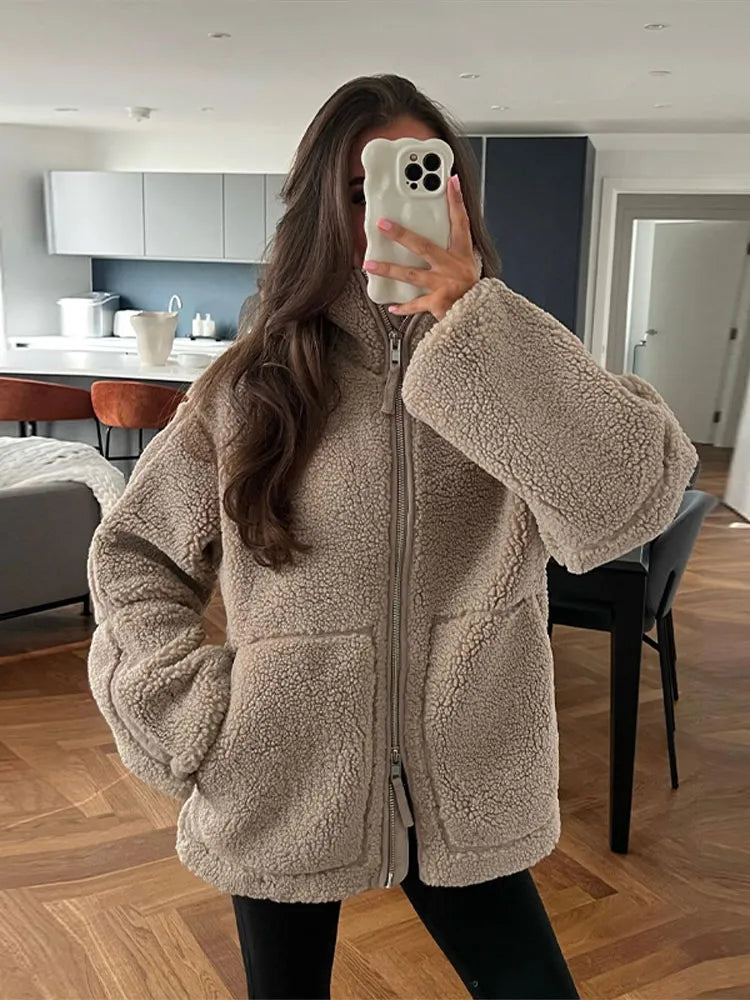 Kaja | Soft Teddy Coat