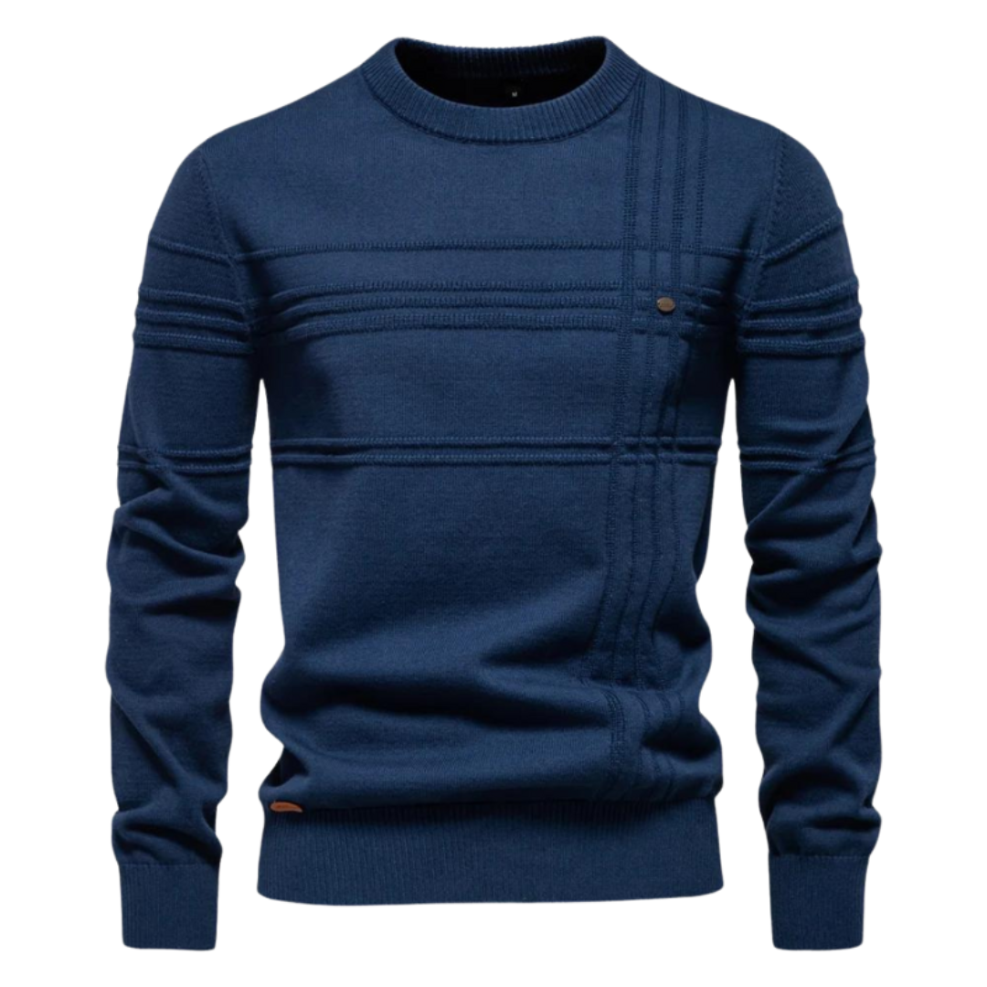 PULL RAYÉ POUR HOMME