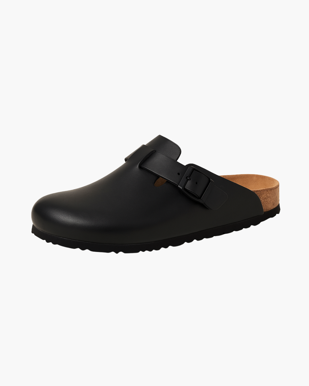 Nencio - Men's Buckled Clogs