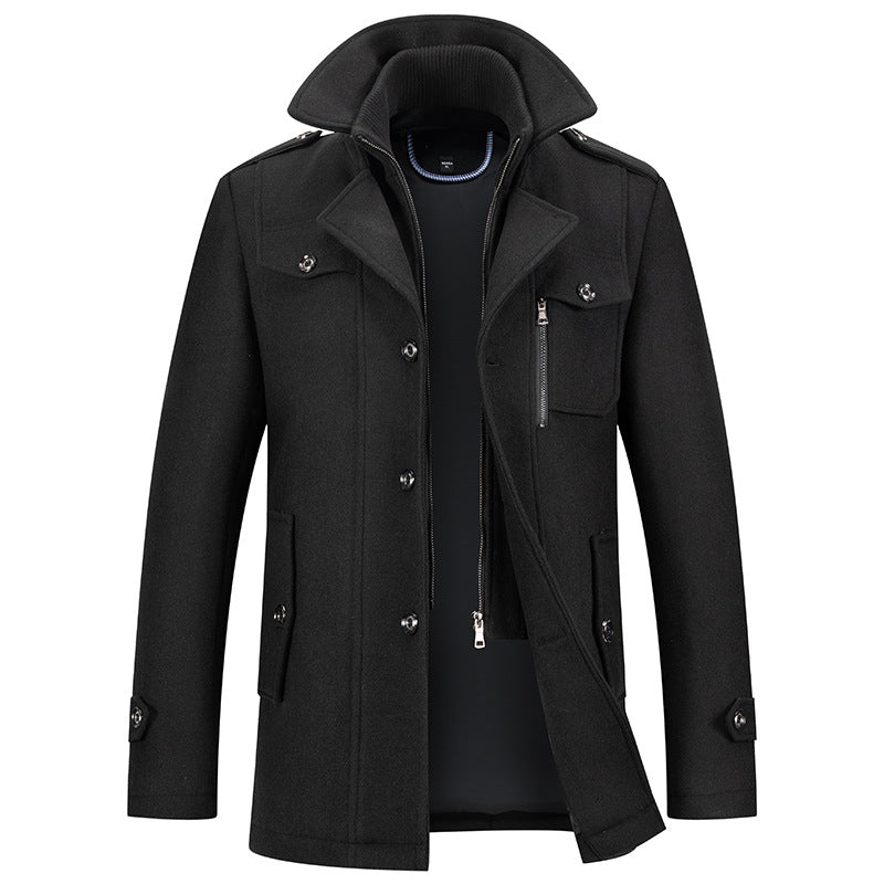 MANTEAU D'HIVER LONG POUR HOMME
