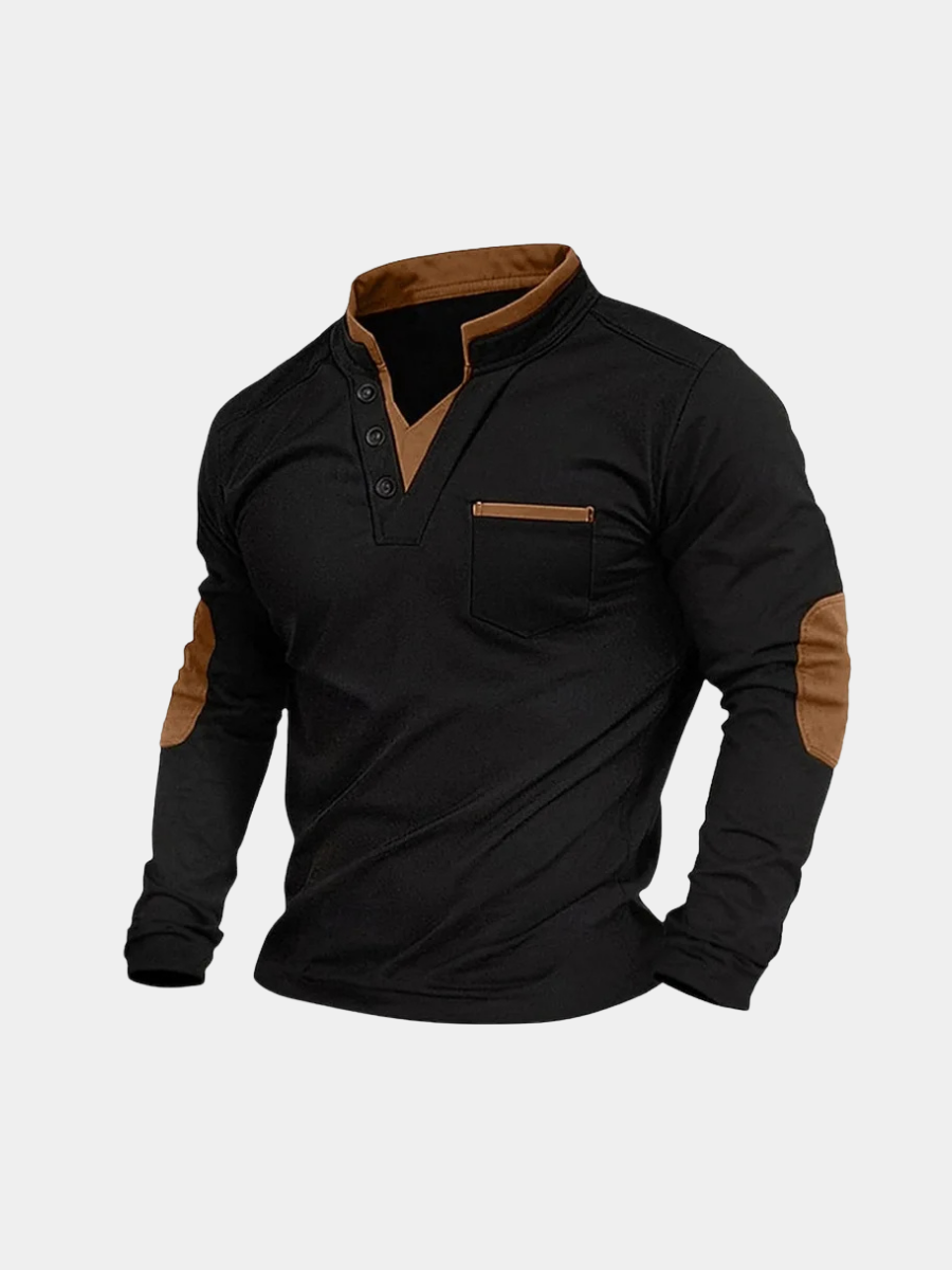 PULL HOMME COL V
