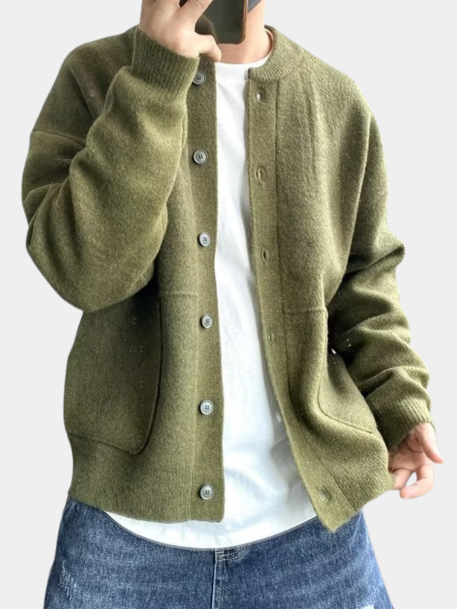 LAURENT MOANCO | CARDIGAN ÉLÉGANT ET RAFFINÉ POUR HOMME