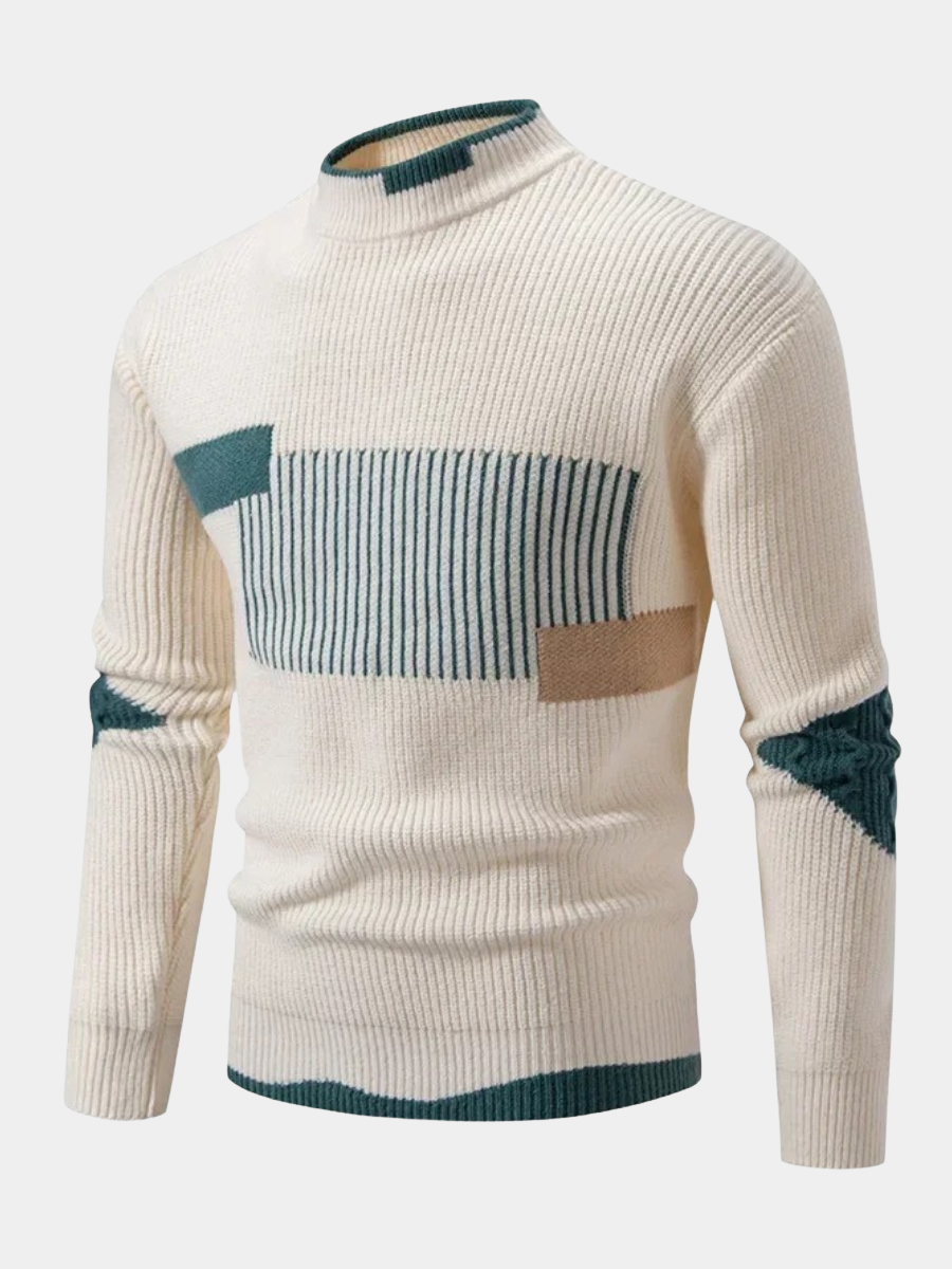 PULL COL ROND POUR HOMME