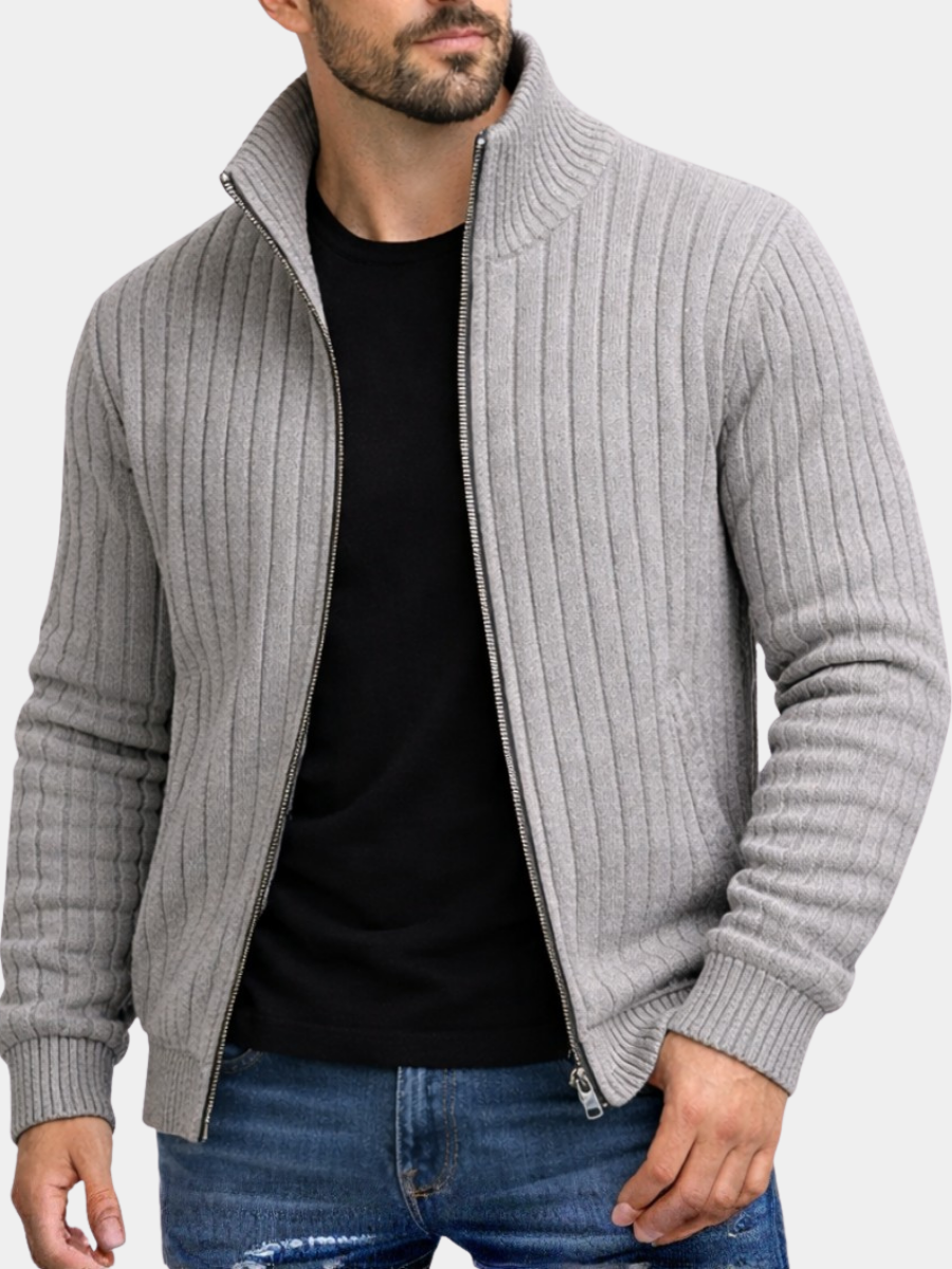 GILET ZIPPÉ ÉLÉGANT CLASSIQUE