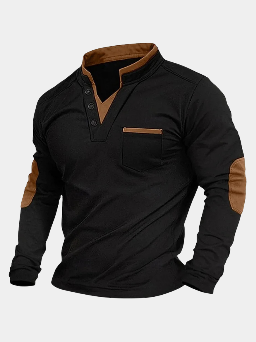 SWEAT-SHIRT ESSENTIEL AVEC COL EN V