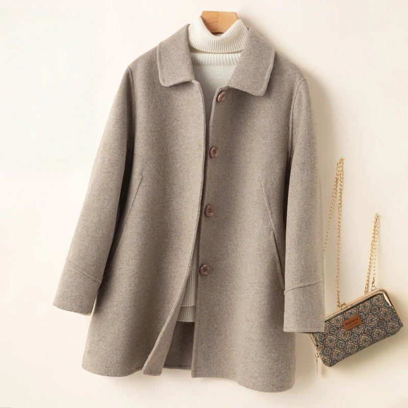 EVELYN WOOL COAT