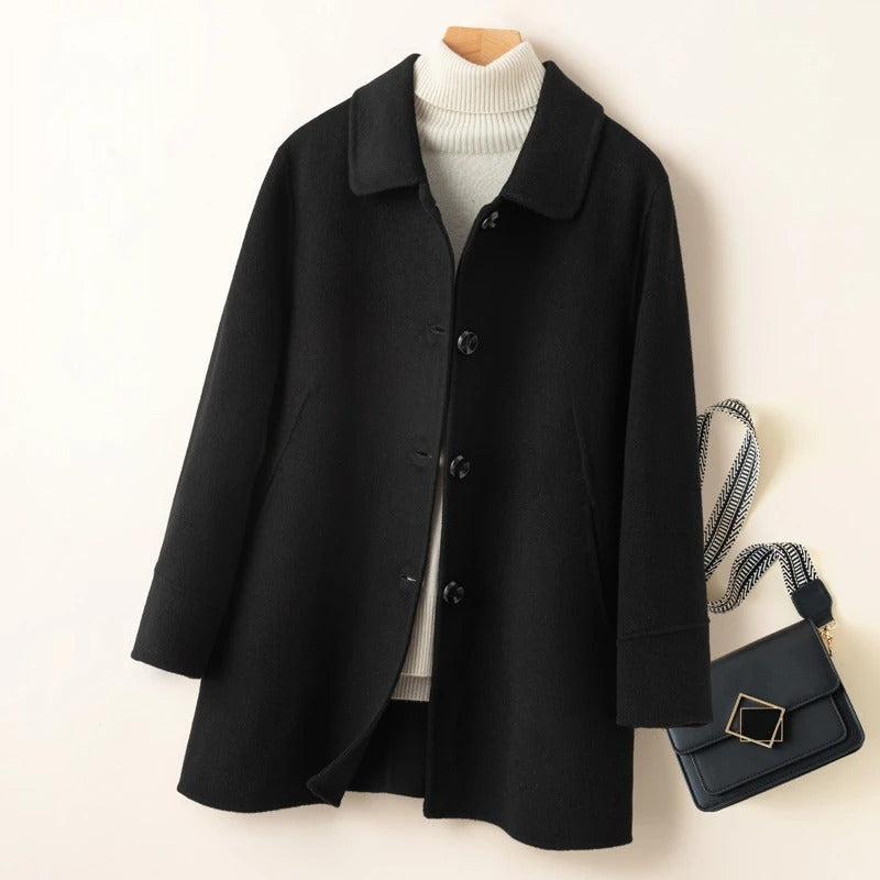 EVELYN WOOL COAT