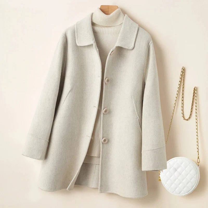 EVELYN WOOL COAT