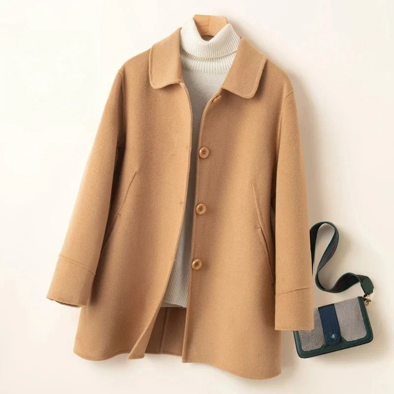EVELYN WOOL COAT