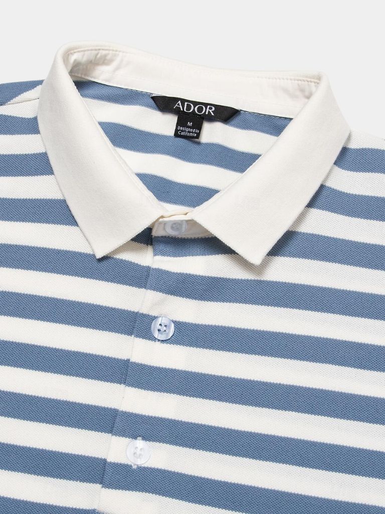 Azure Nautical Polo – Finley & Family