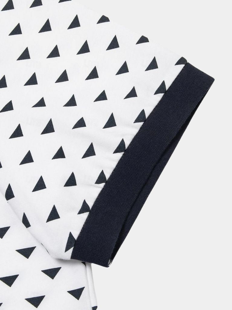 Navy Belmont Polo Leviana