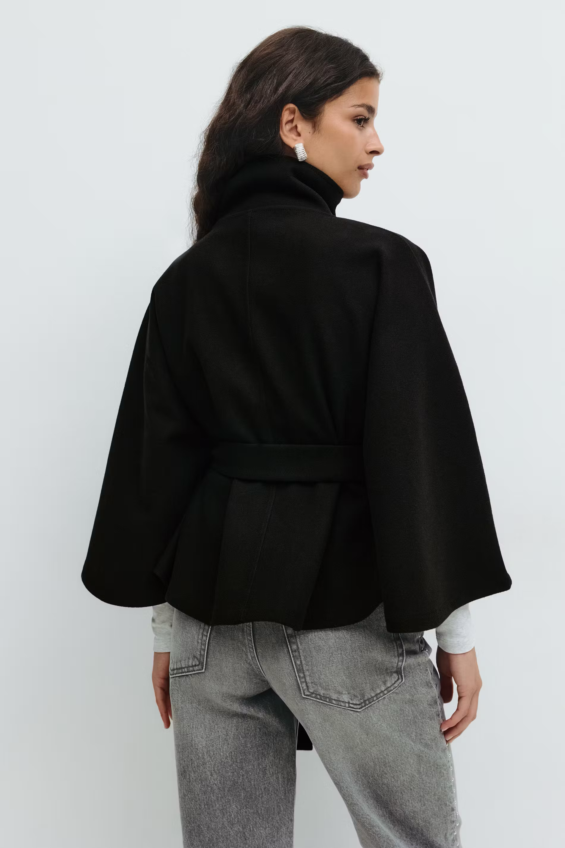 Sienna Belt Cape Jacket