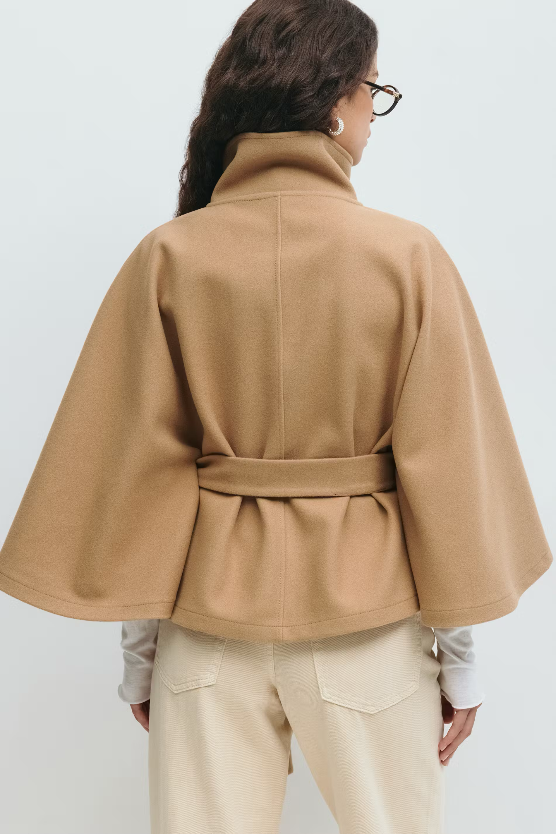 Sienna Belt Cape Jacket