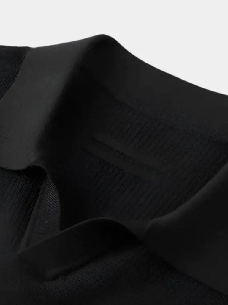 Casual Buttonless Knit Polo Shirt - Finley & Family
