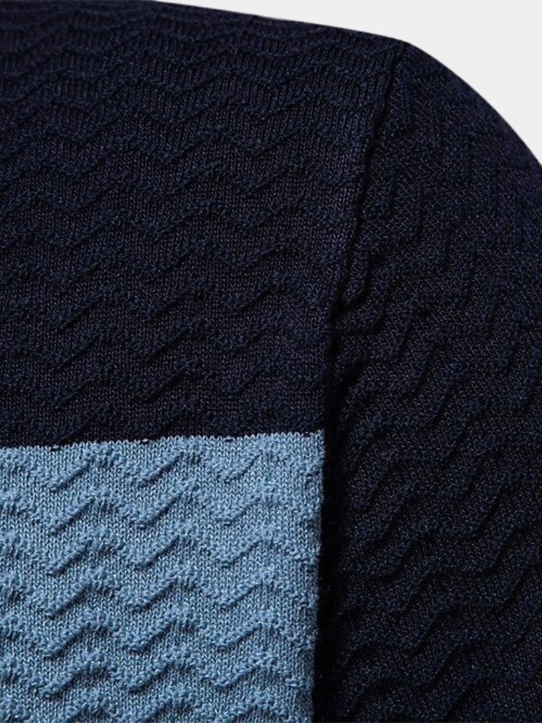 Classic Fitted Polo with Zip Collar and Short Sleeves - Finley & Family