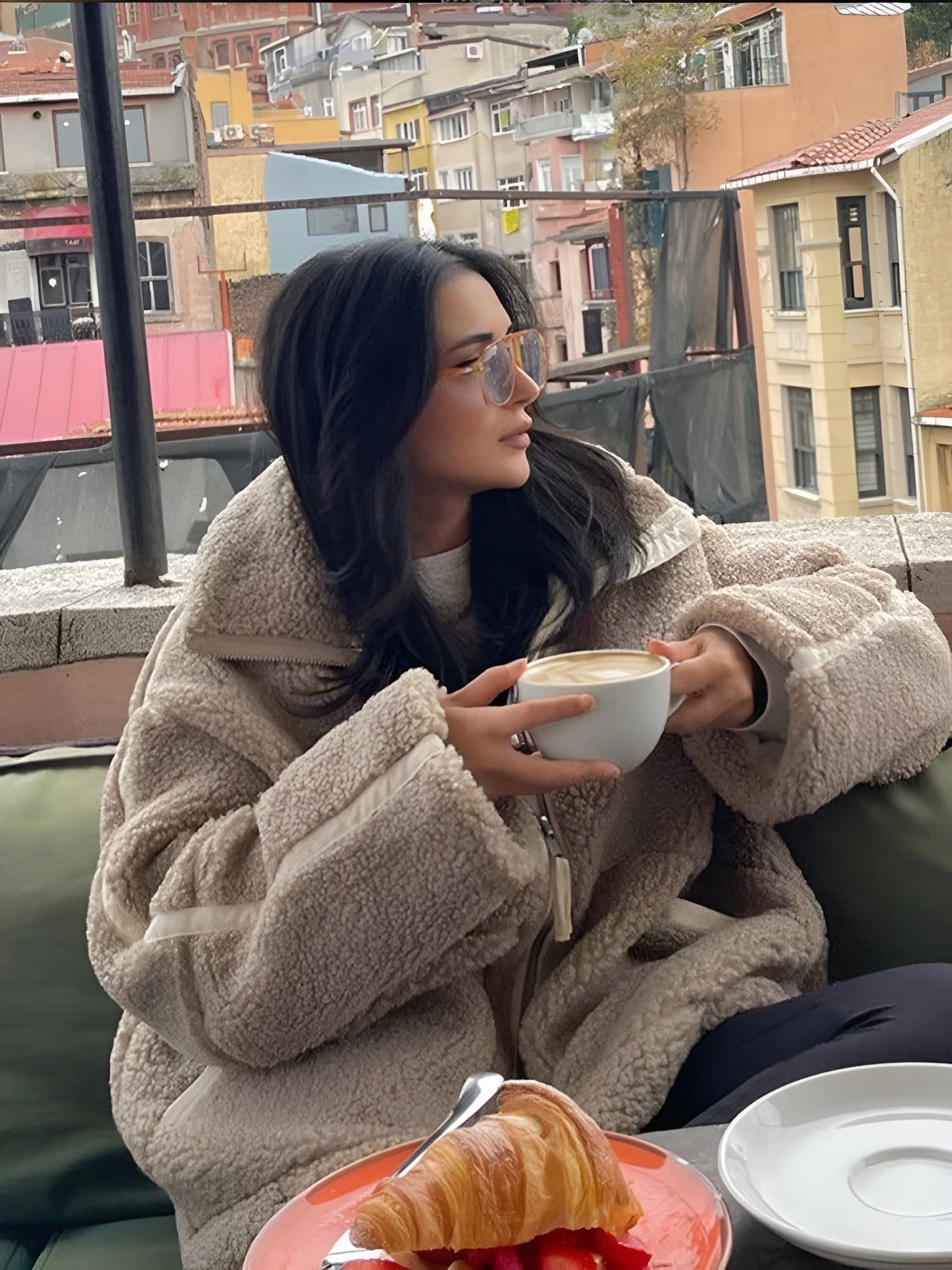 Kaja | Soft Teddy Coat