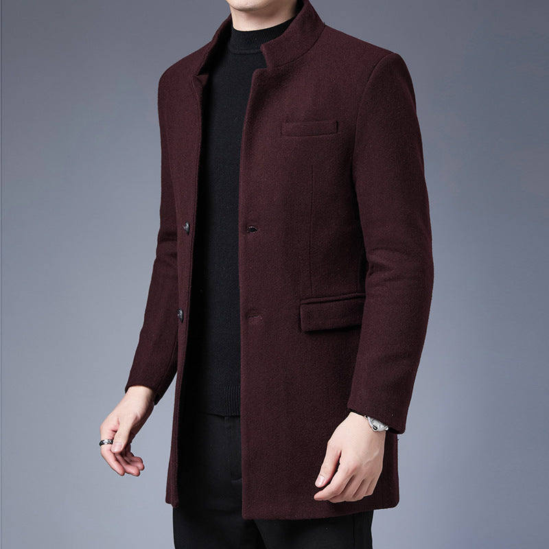 CRISTIAN WOOL OVERCOAT