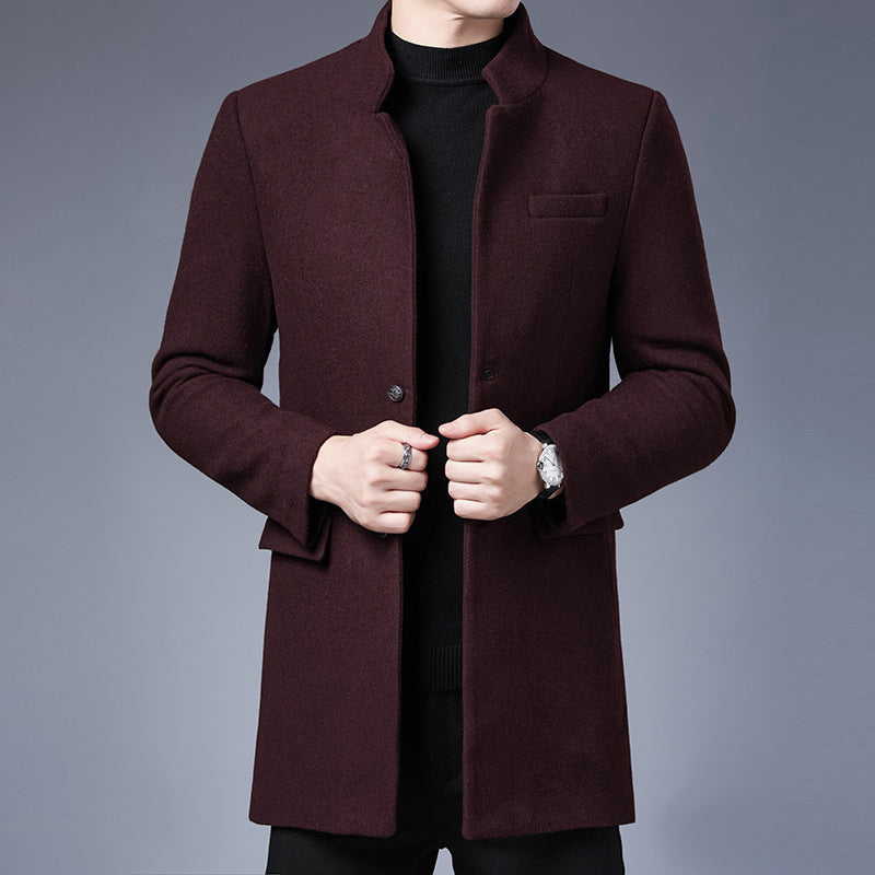 CRISTIAN WOOL OVERCOAT
