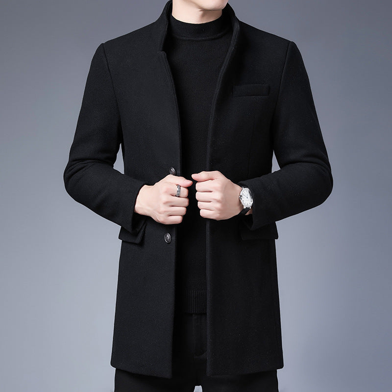 CRISTIAN WOOL OVERCOAT