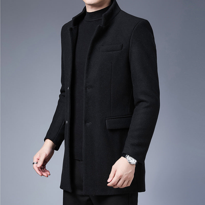 CRISTIAN WOOL OVERCOAT