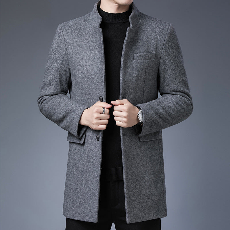 CRISTIAN WOOL OVERCOAT