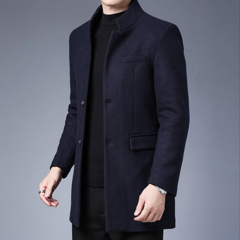 CRISTIAN WOOL OVERCOAT
