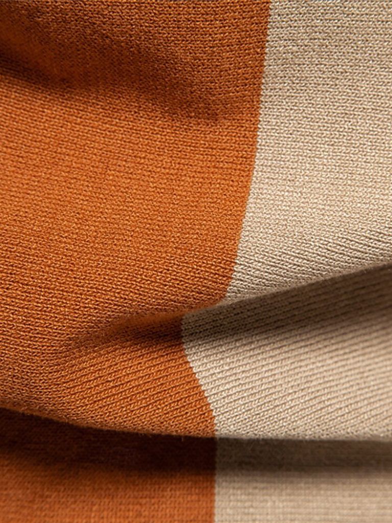 Navy Striped Polo - Finley & Family