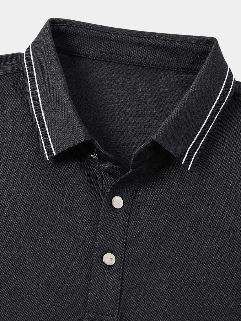 Polo with Obsidian Trim