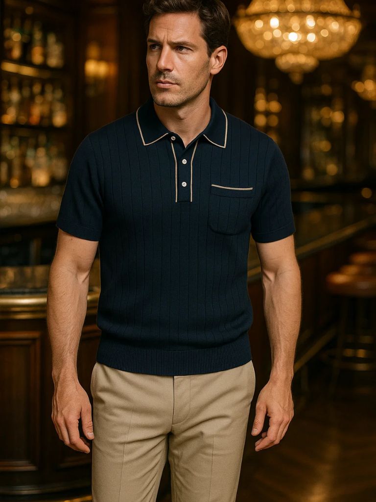 Old Money Knit Polo