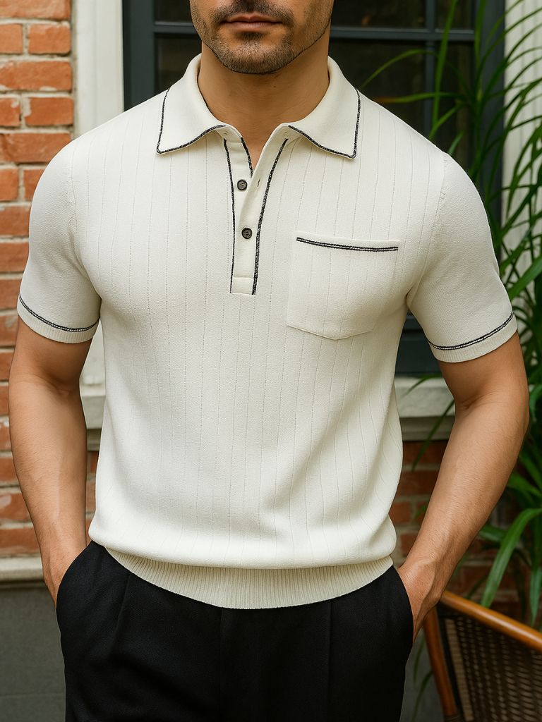 Old Money Knit Polo