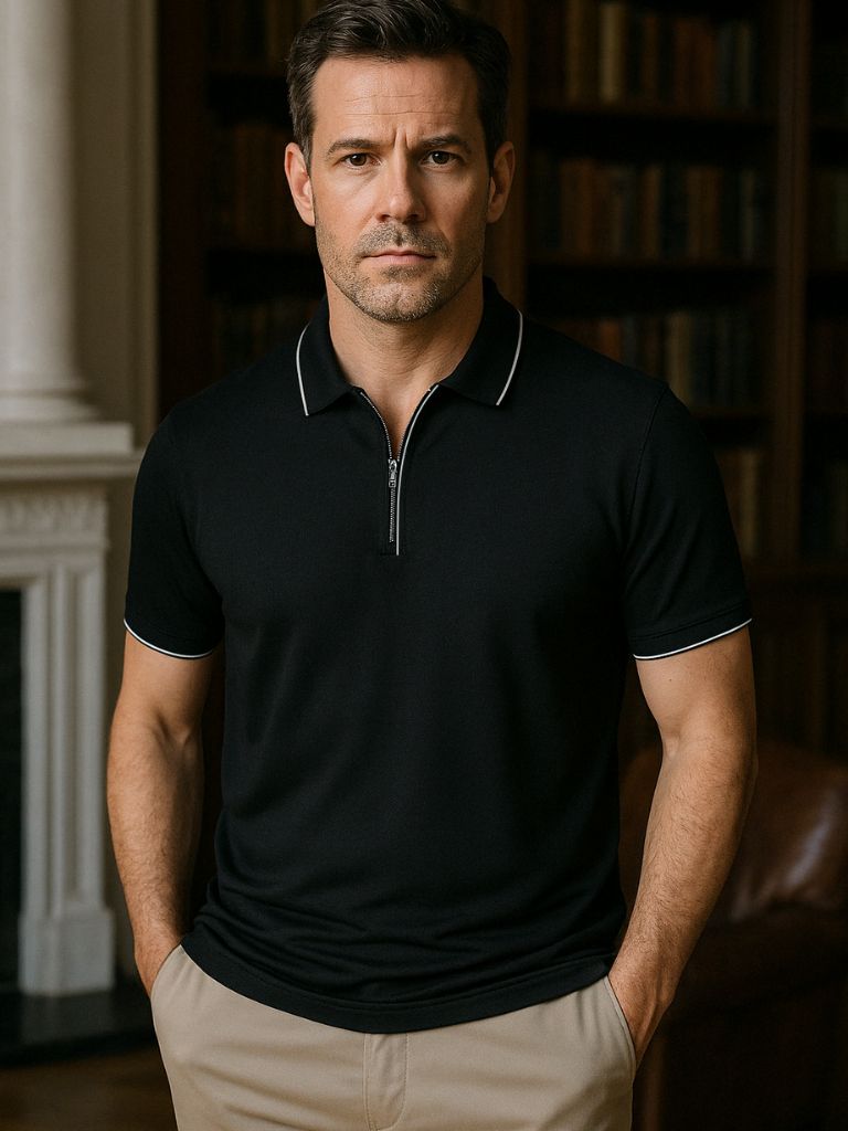 Midnight Oxford Polo