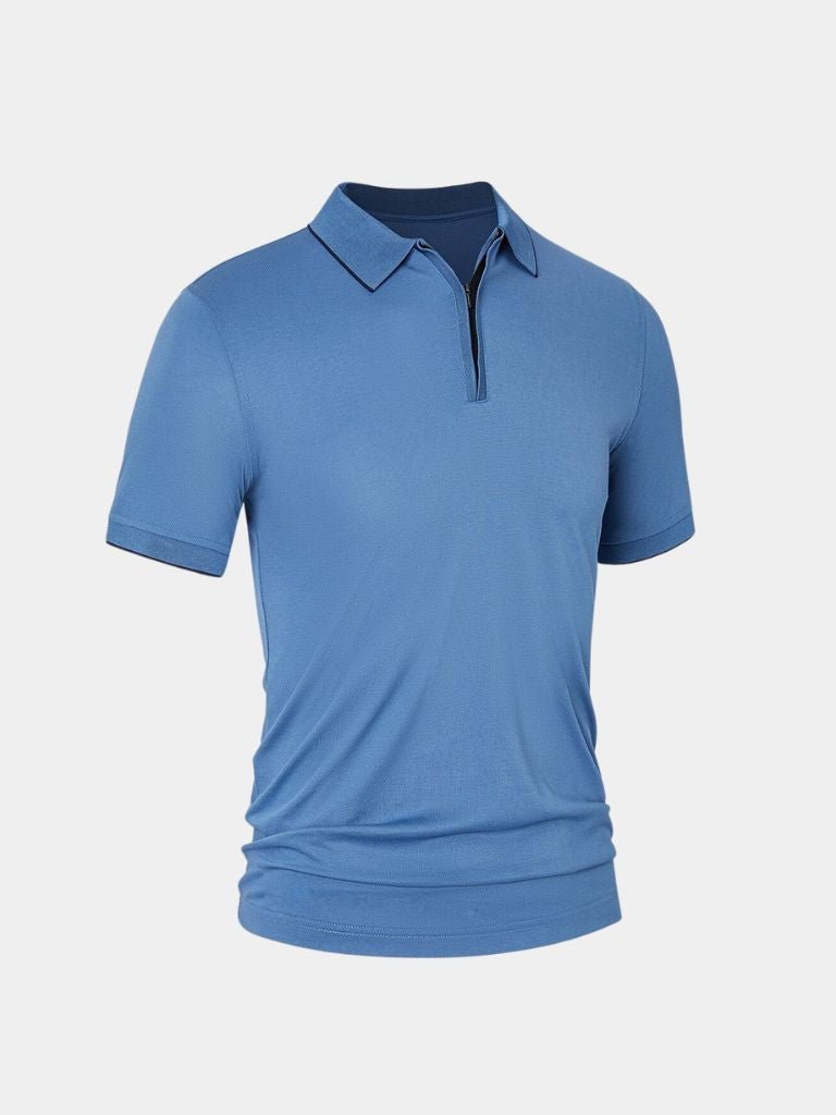 Quarter Zip Polo by Régis