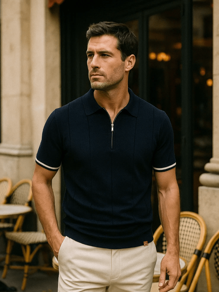 Royal Zip Polo