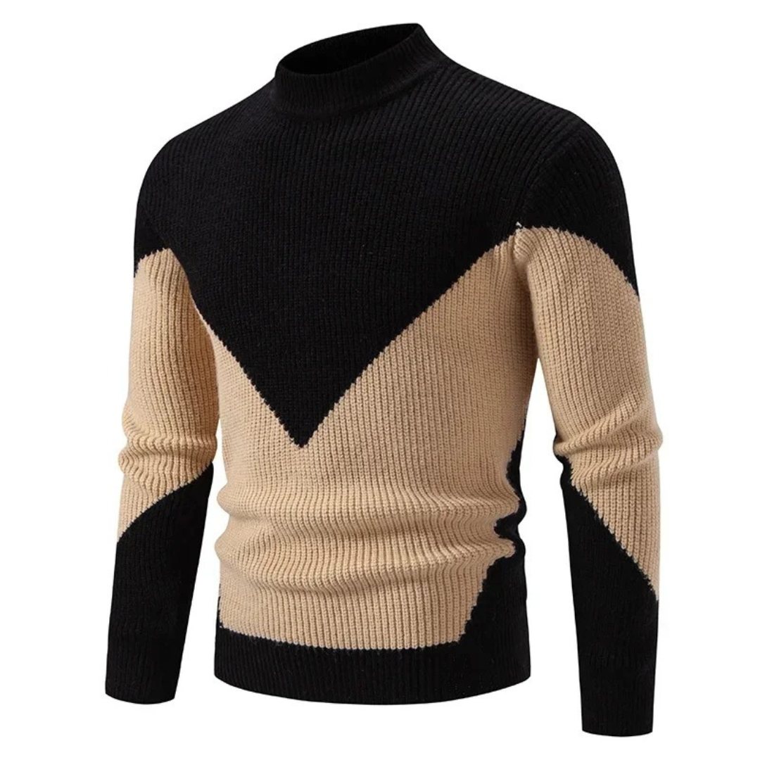 PULL COL ROND POUR HOMME